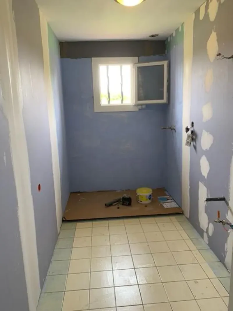 Rénovation de salle de bain avec douche à l'italienne à Toulouse