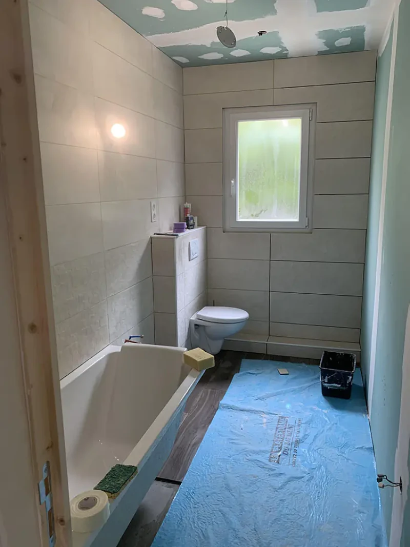 Rénovation salle de bain à Pins-Justaret